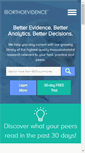 Mobile Screenshot of myorthoevidence.com